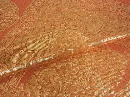 平和屋着物■六通柄袋帯　正倉院花文　金糸　逸品　ar4032