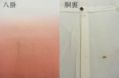 平和屋着物■上質な紬 麻の葉文様 逸品 BAAA2165op