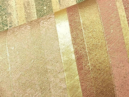 平和屋着物◎佐賀錦 六通太鼓柄袋帯 間道 金彩 正絹 逸品 BAAK0655if