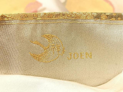 平和屋着物◎六通柄袋帯 道長文様 金糸 正絹 逸品 BAAL4191if