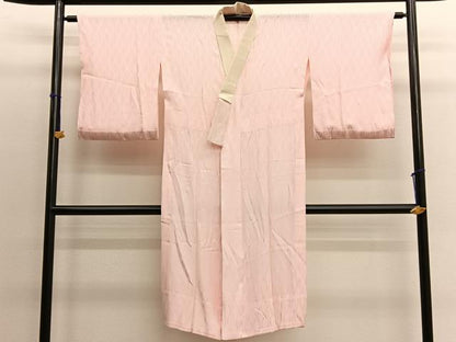 平和屋着物■上質な長襦袢 無双仕立て 絞り 立涌地紋 正絹 逸品 BAAM1172sa