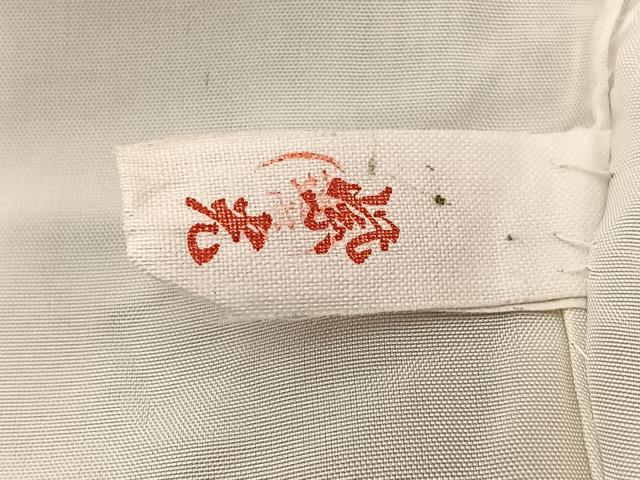 平和屋着物■豪華黒留袖　駒刺繍　樹林文　金彩　正絹　逸品　BAAM1396ui