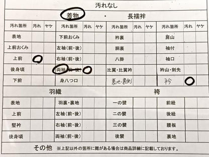 平和屋着物■訪問着　草花風景文　暈し染め　正絹　逸品　BAAM5013sa