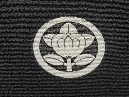 平和屋着物■豪華黒留袖　霞松尽くし　暈し染め　金彩　正絹　逸品　BAAM5134sa