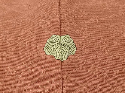 平和屋着物■豪華色留袖　桐の葉　正絹　逸品　BAAM5559yt