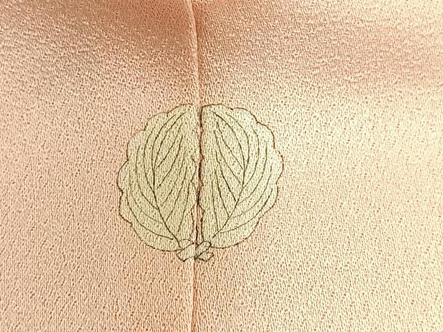 平和屋着物●極上 人間国宝 福田喜三郎 訪問着 刺繍 地紙花文 暈し染め 金彩 正絹 逸品 BAAM6122pk