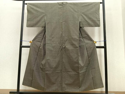 平和屋着物●本場大島紬 7マルキ 正絹 逸品 BAAM6179pk