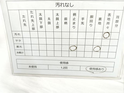 平和屋着物◎六通柄　本袋帯　花唐草文　金糸　正絹　逸品　BAAM6589cm