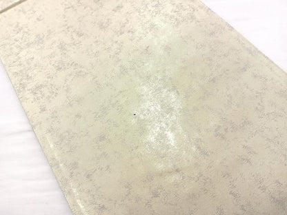 平和屋着物◎六通柄袋帯　引箔　正絹　逸品　BAAM6591cm