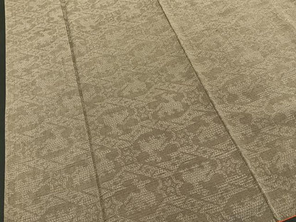 平和屋着物●結城紬 100亀甲 有栖川文様 正絹 逸品 BAAN2567me