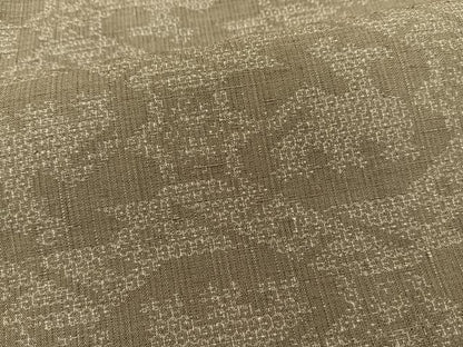 平和屋着物●結城紬 100亀甲 有栖川文様 正絹 逸品 BAAN2567me