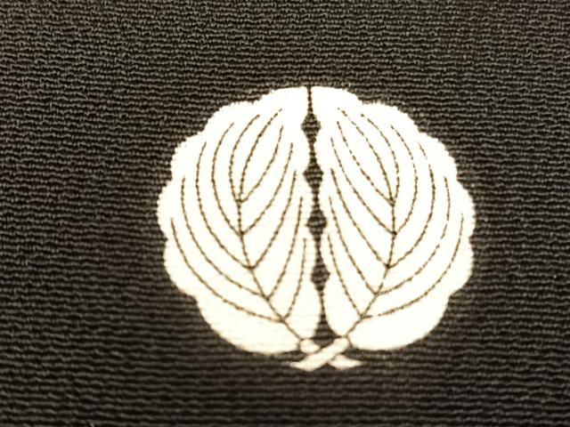 平和屋着物■豪華黒留袖 駒刺繍 浜松文 金彩 正絹 逸品 BAAN2993hv
