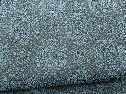 平和屋着物■上質なお召 吉祥文 正絹 逸品 BAAN4114xa