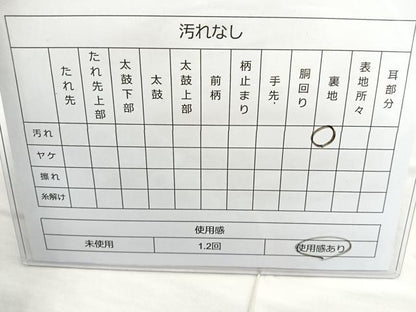 平和屋着物◎六通柄袋帯 美しき憧 金糸 正絹 逸品 BAAN5221cm