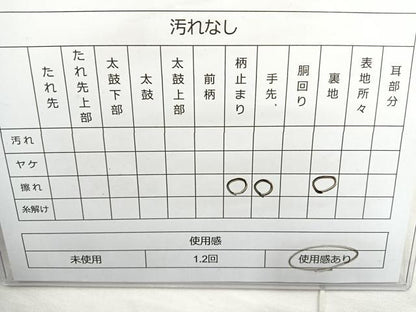 平和屋着物◎六通柄袋帯 色紙重ね花鳥文 金銀糸 正絹 逸品 BAAN5266cm