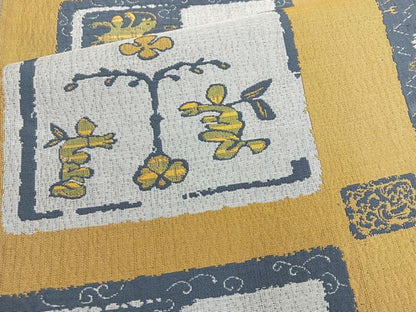 平和屋着物◎六通柄袋帯 人物文 正絹 逸品 BAAN5283cm