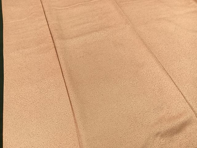 平和屋着物■上質なお召 霞文 正絹 逸品 BAAN5918ct