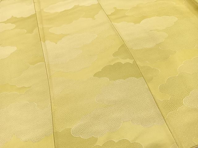 平和屋着物■上質な小紋　雲重ね文　正絹　逸品　BAAN7946sa
