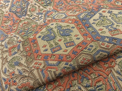 平和屋着物■上質な小紋　吉祥花鳥文　正絹　逸品　BAAN7971sa