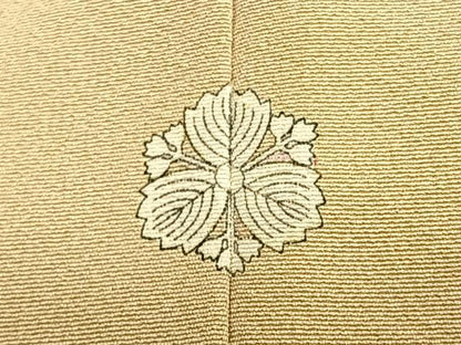 平和屋着物●豪華色留袖 駒刺繍 花丸文 金彩 正絹 逸品 BAAN8744pm