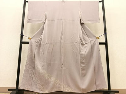 平和屋着物■豪華色留袖 流水文 正絹 逸品 BAAN9618ow