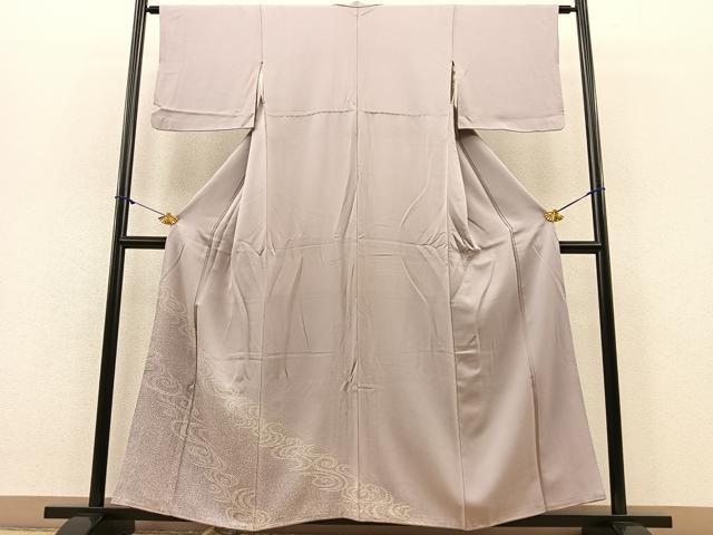 平和屋着物■豪華色留袖 流水文 正絹 逸品 BAAN9618ow