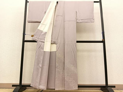 平和屋着物■豪華色留袖 流水文 正絹 逸品 BAAN9618ow