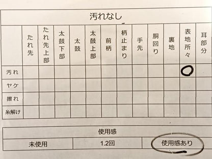 平和屋着物◎太鼓柄袋帯 舞蝶市松文 銀糸 正絹 逸品 BAAO0485du