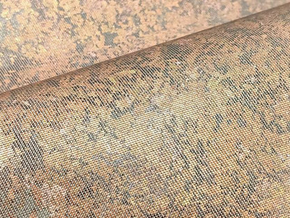 平和屋着物◎六通柄袋帯 流文シルク箔 金彩 正絹 逸品 BAAP1864ea