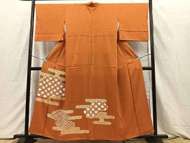 平和屋着物■豪華色留袖　雲隠れエ霞吉祥文　金彩　正絹　逸品　BAAQ3167sa