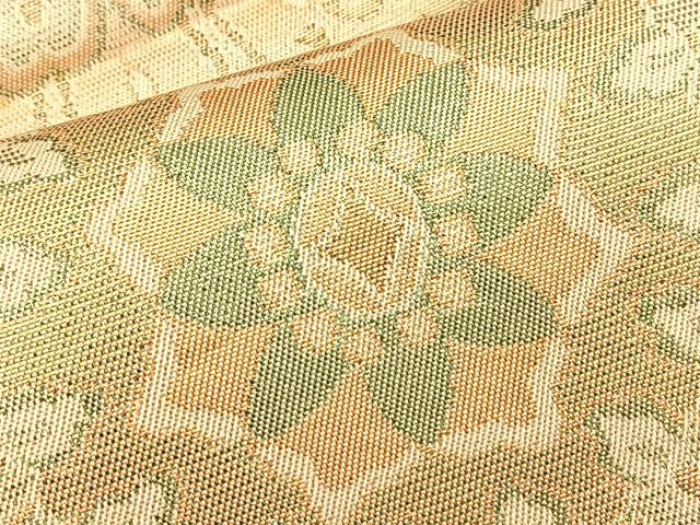 平和屋着物◎六通柄　本袋帯　宝相華　金糸　正絹　逸品　BAAQ4256du
