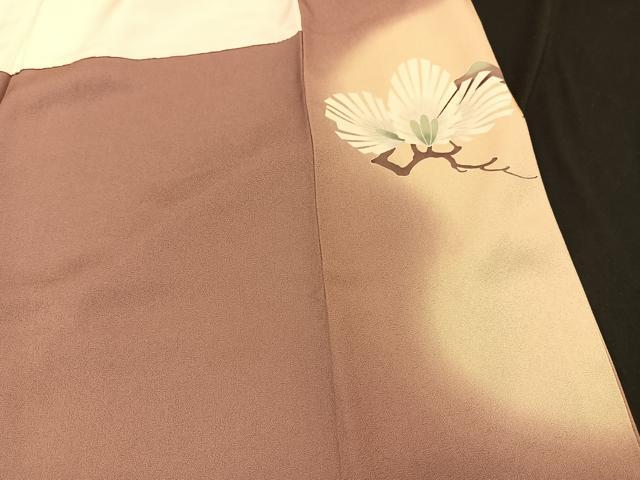 平和屋着物■豪華色留袖　駒刺繍　若松葉　暈し染め　金彩　松坂屋扱い　正絹　逸品　未使用　BAAQ5233gt