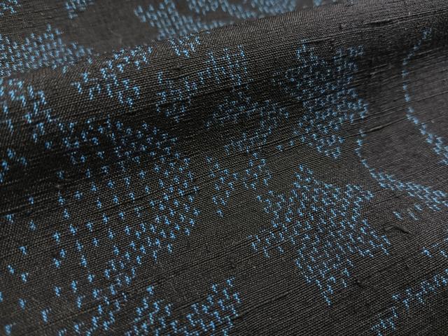 平和屋着物■上質な紬　風景文　正絹　逸品　BAAQ5766yc