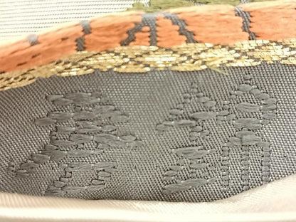 平和屋着物◎六通柄袋帯 唐錦 錦秋能華文 金糸 正絹 逸品 BAAQ5931ea