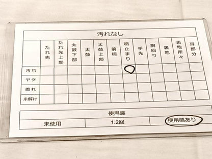 平和屋着物◎六通柄袋帯 花唐草文 正絹 逸品 BAAQ6383if