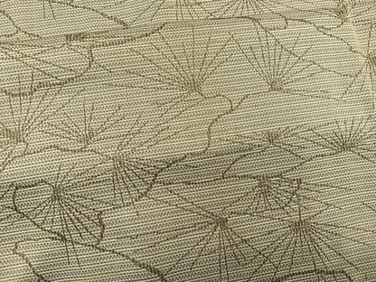 平和屋着物■上質なお召　松　正絹　逸品　BAAQ7071if