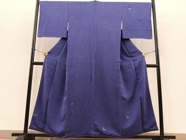 平和屋着物■訪問着　刺繍　舞蝶文　正絹　逸品　BAAQ7366hv