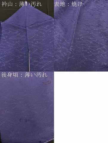 平和屋着物■訪問着　刺繍　舞蝶文　正絹　逸品　BAAQ7366hv