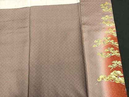 平和屋着物■豪華色留袖　作家物　兼六園　暈し染め　金銀彩　正絹　逸品　BAAQ7622ev