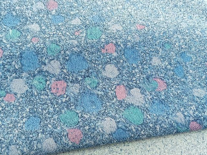 平和屋着物▽訪問着　単衣　あられ文　たたき染め　鬼しぼ縮緬　洗える着物　BAAR3822yc