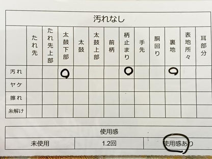 平和屋着物◎六通柄袋帯 浜松文 金銀彩 正絹 逸品 BAAR4819ct