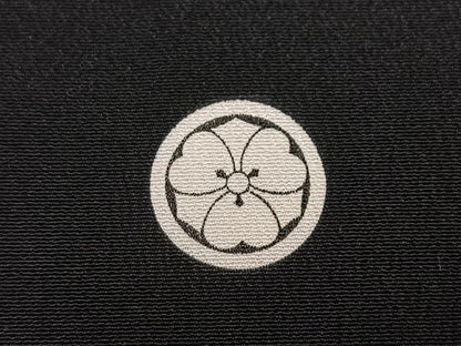 平和屋着物■豪華黒留袖　檜扇花鳥文　金彩　正絹　逸品　BAAR5121ui