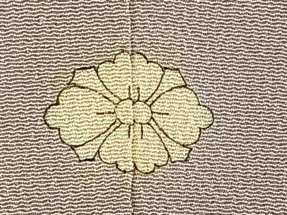 平和屋着物■松尾光琳 色留袖 駒刺繍 草葉文 銀彩 鬼しぼ縮緬 正絹 逸品 BAAR5999hz