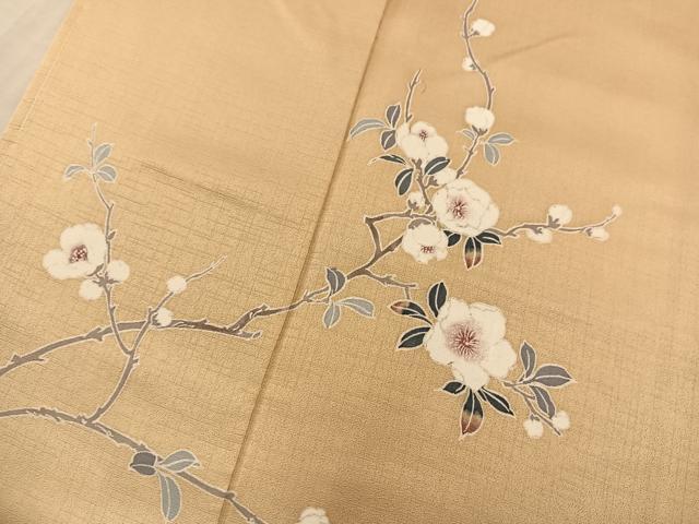 【高級訪問着】　枝花文　暈し染め　逸品✨ No.60 平和屋着物□訪問着 枝花文 暈し染め 正絹 逸品 未使用