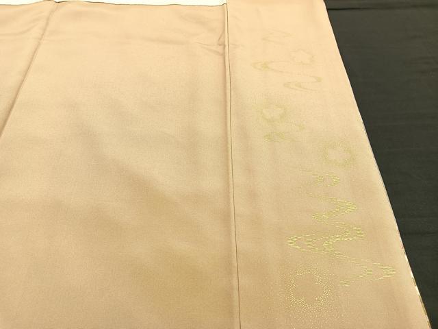 平和屋着物□訪問着 駒刺繍 鴛鴦枝花文 暈し染め 金彩