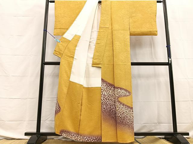 平和屋着物■豪華色留袖 エ霞文 暈し染め 金銀彩 正絹 逸品 BAAR9349xa