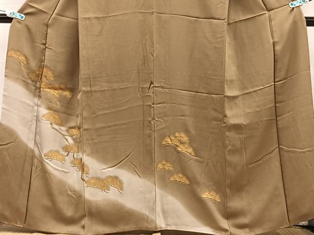振袖 刺繍 金彩 紋意匠 暈し染 正絹 S136 振袖 刺繍 金彩 紋意匠 桜文様 正絹 トールサイズ S073