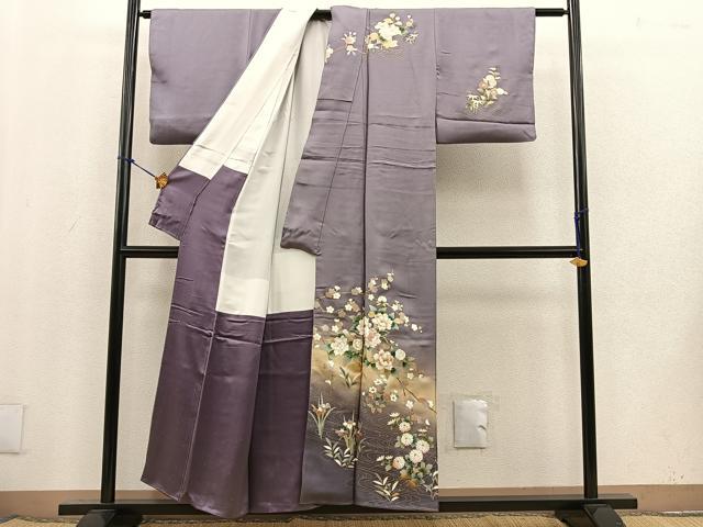 【蔵出し品】浴衣反物 まとめて 7点 優良スフ御浴衣地 大和染工株式会社 着物屋・蔵出し）（古布・アヤメに流水模様未使用浴衣地反物）