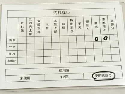 平和屋着物◎太鼓柄袋帯　童子　銀糸　正絹　逸品　BAAS7291hz