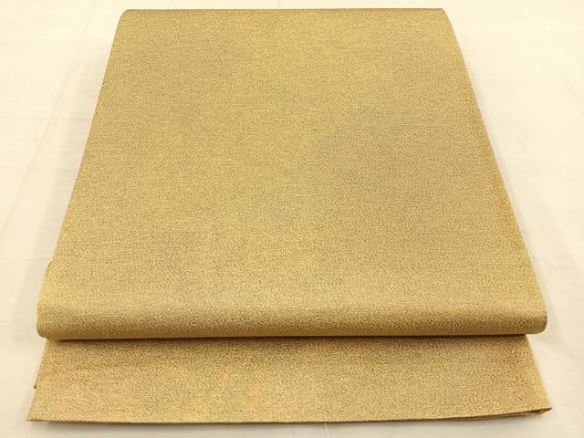 平和屋着物◎西陣 全通柄袋帯 霞文 引箔 正絹 逸品 BAAS7536xa